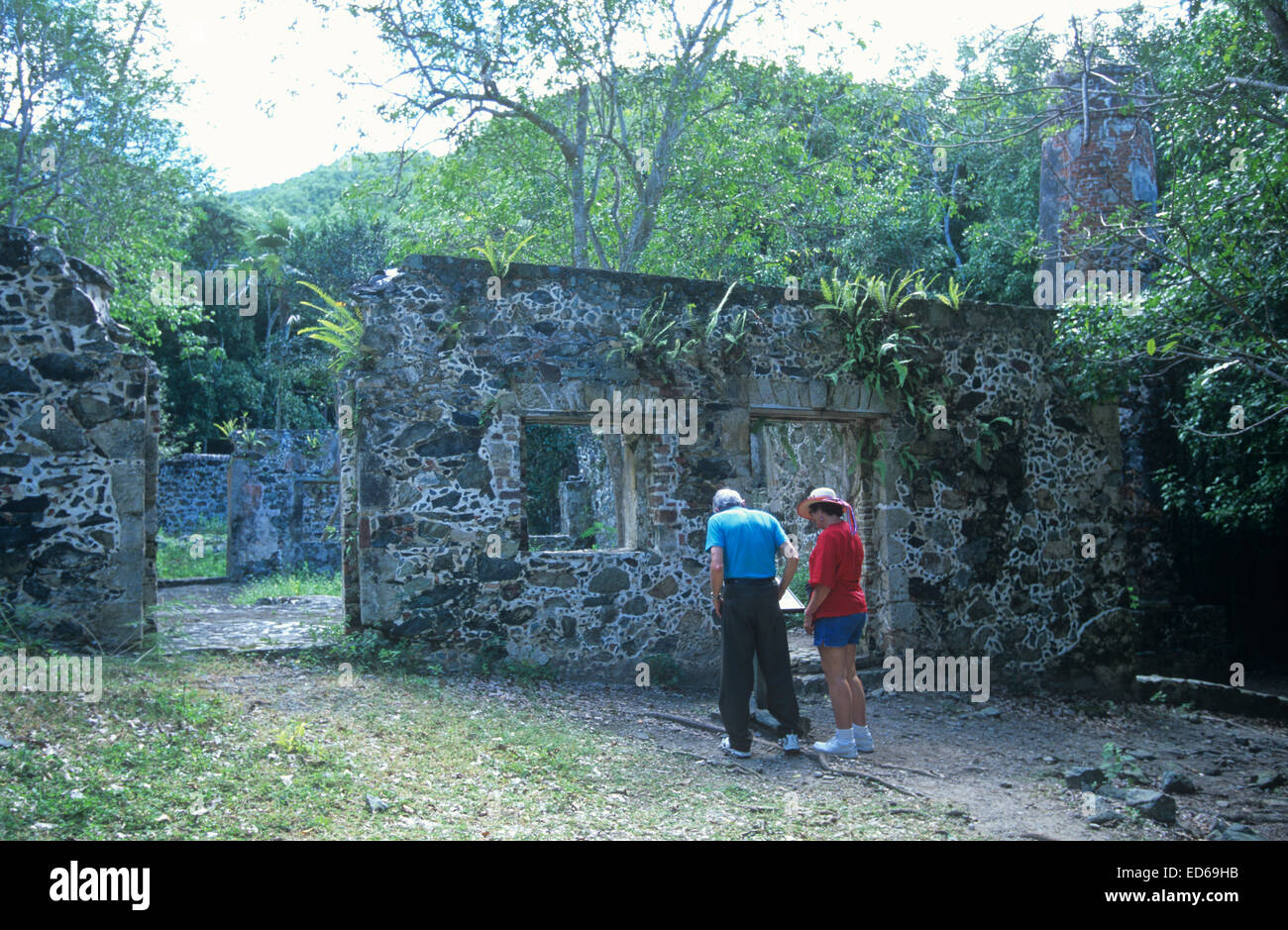 Cinnamon Bay Sugar Mill, St. John, US Virgin Islands Stock Photo Alamy