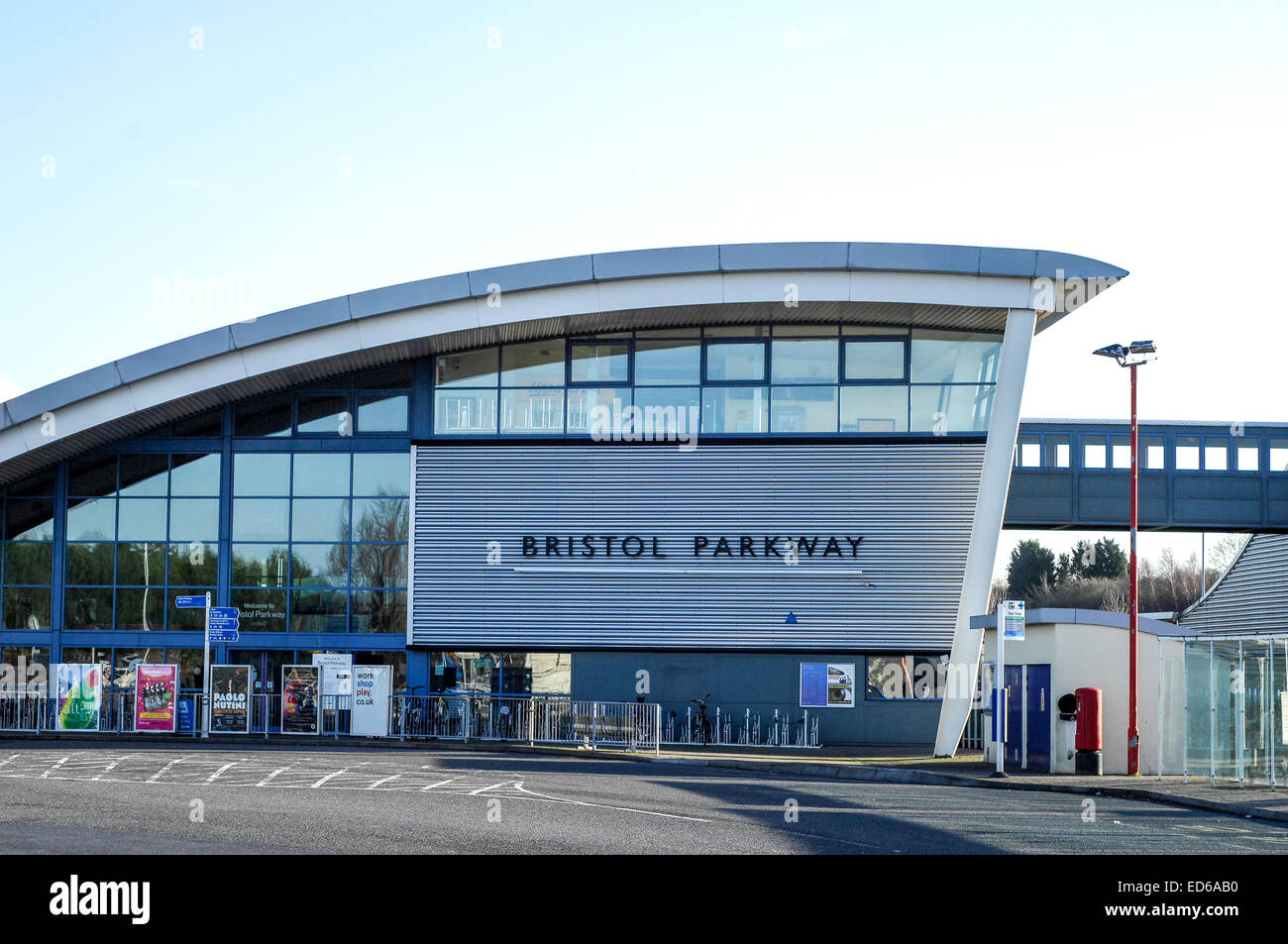 Bristol Parkway railway Stoke Gifford Bristol Stock Photo Alamy