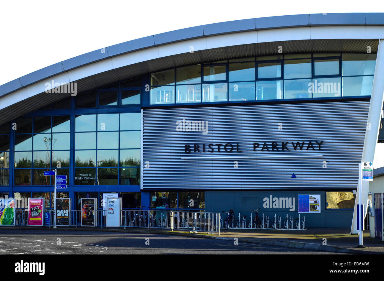 Bristol Parkway railway Stoke Gifford Bristol Stock Photo Alamy