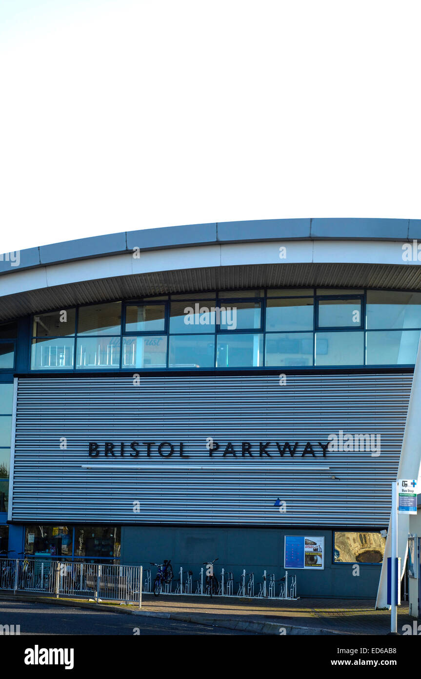 Bristol Parkway railway Stoke Gifford Bristol Stock Photo Alamy