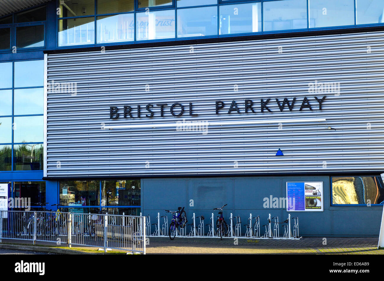 Bristol Parkway railway Stoke Gifford Bristol Stock Photo Alamy