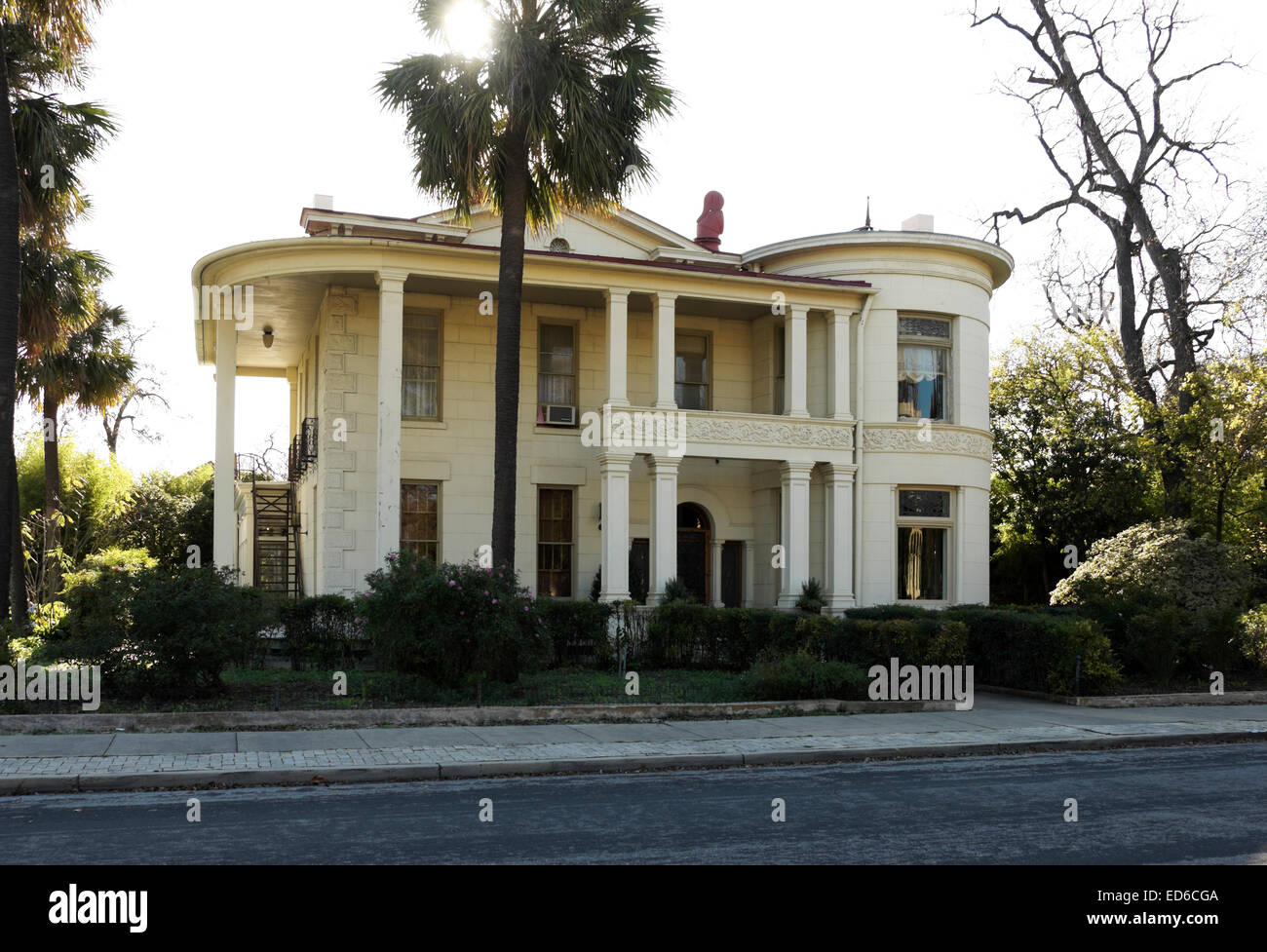 Albert Steve's House in the King William historic district, San Antonio, Texas, USA. Stock Photo