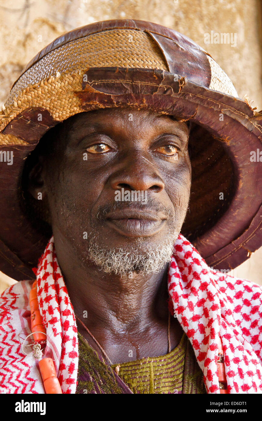 Village chief africa hi-res stock photography and images - Alamy