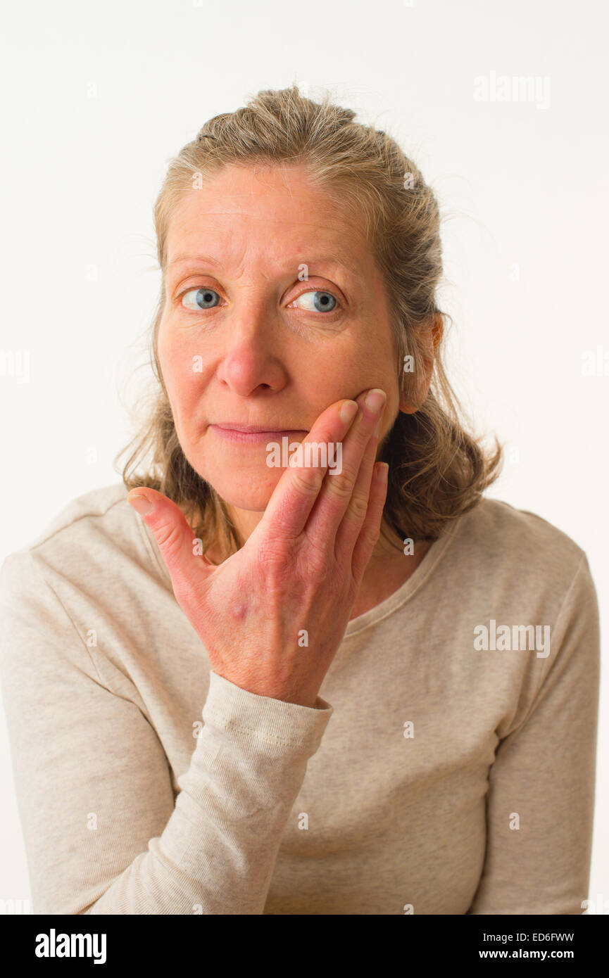 Woman 40 face cream hires stock photography and images Alamy