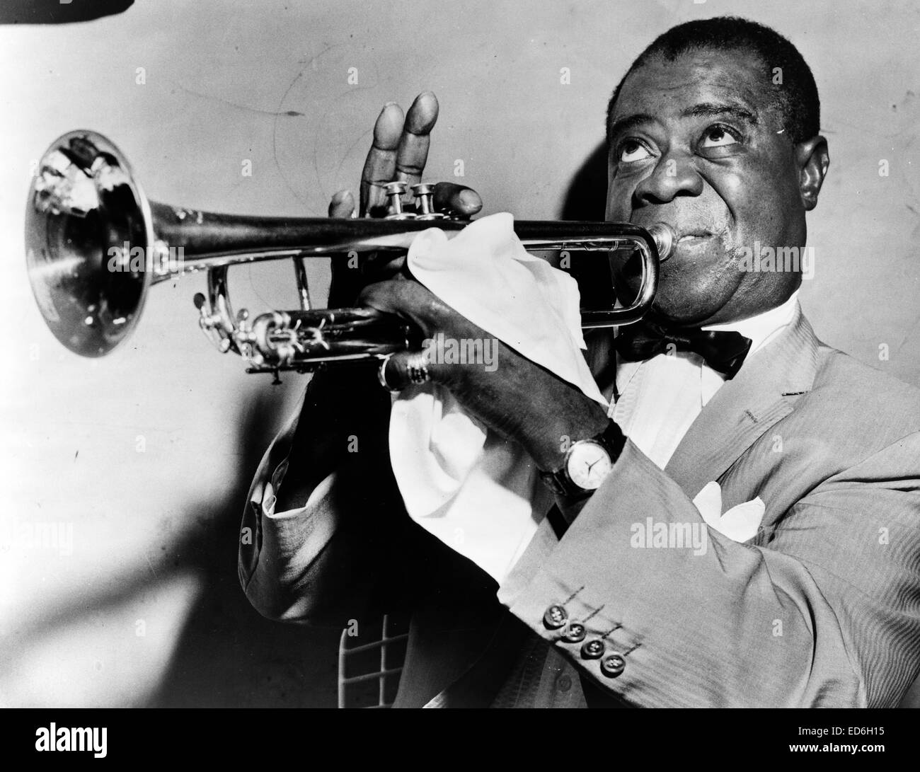 Louis Armstrong, 1953 Stock Photo