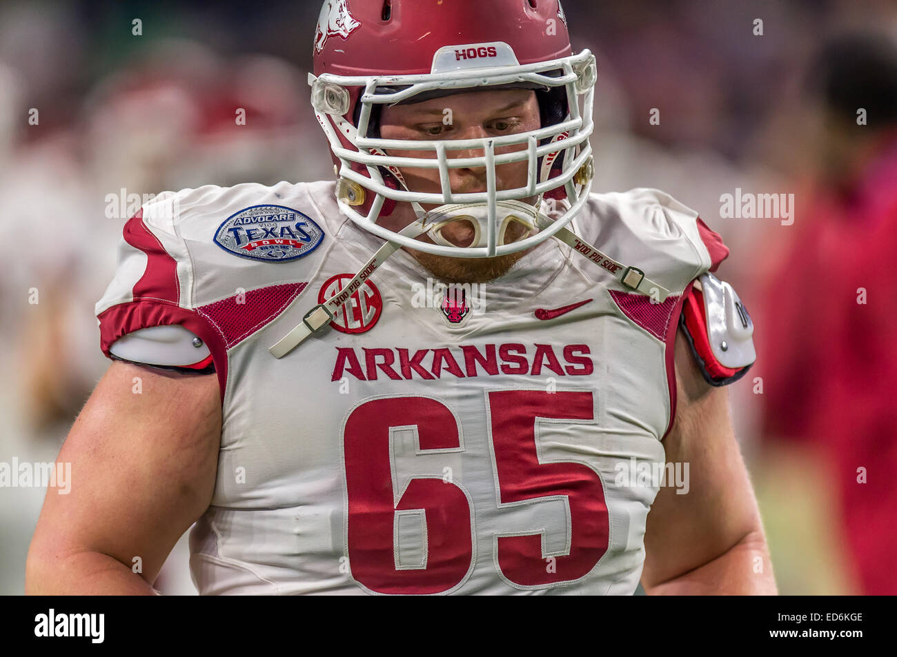 Houston, TX USA. 29th Dec, 2014. Arkansas Razorbacks guard Mitch ...