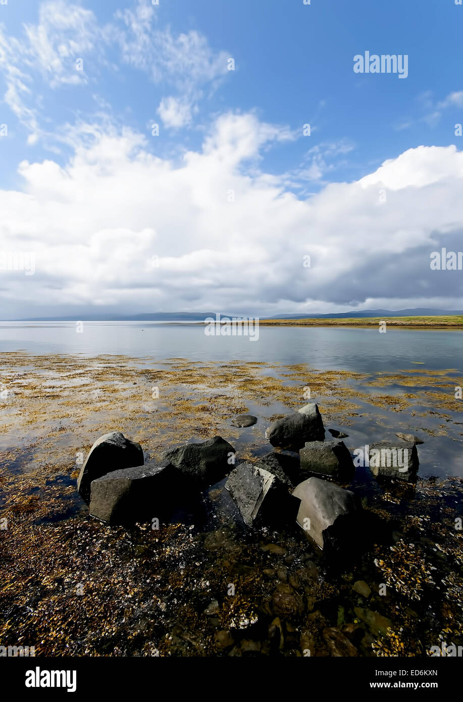 The Sound of Jura as seen on the West Coast of Scotland some 9 miles