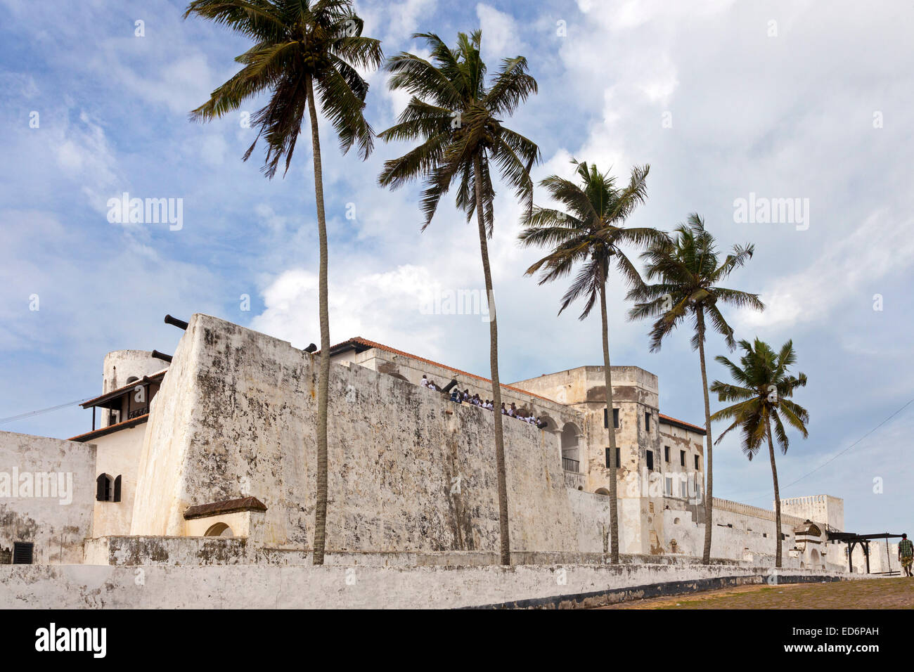 St. George's Castle, Elmina, Ghana, Africa Stock Photo