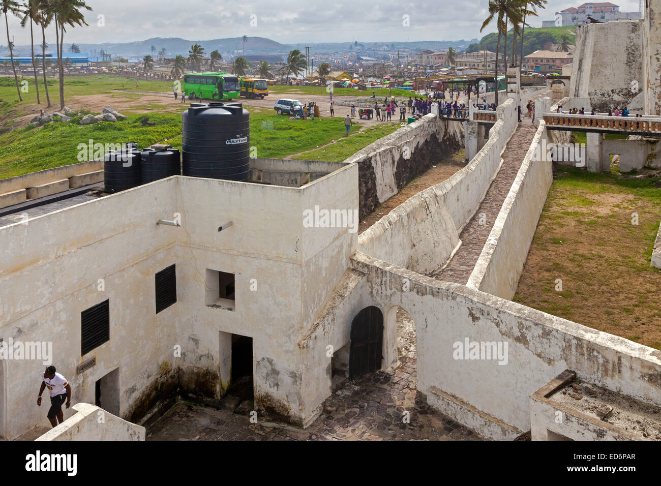 St. George's Castle, Elmina, Ghana, Africa Stock Photo