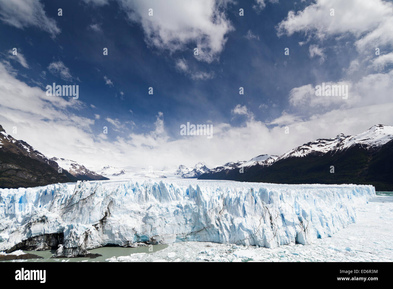The amazing Perito Moreno Glacier in Patagonia, Argentina Stock Photo
