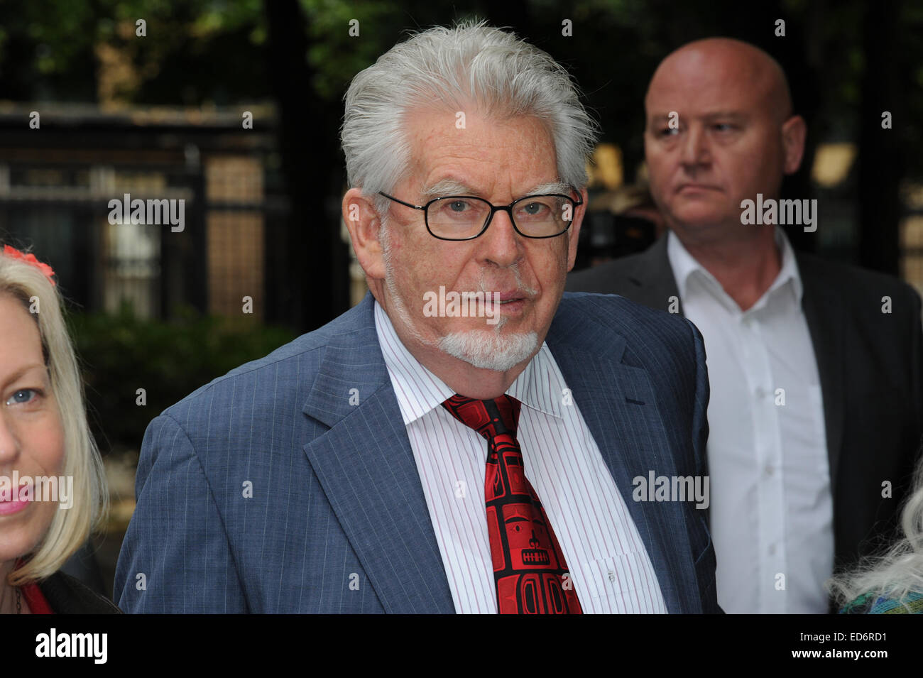 Rolf Harris arrives at Southwark Crown Court in London  Featuring: Rolf Harris Where: London, United Kingdom When: 27 Jun 2014 Stock Photo