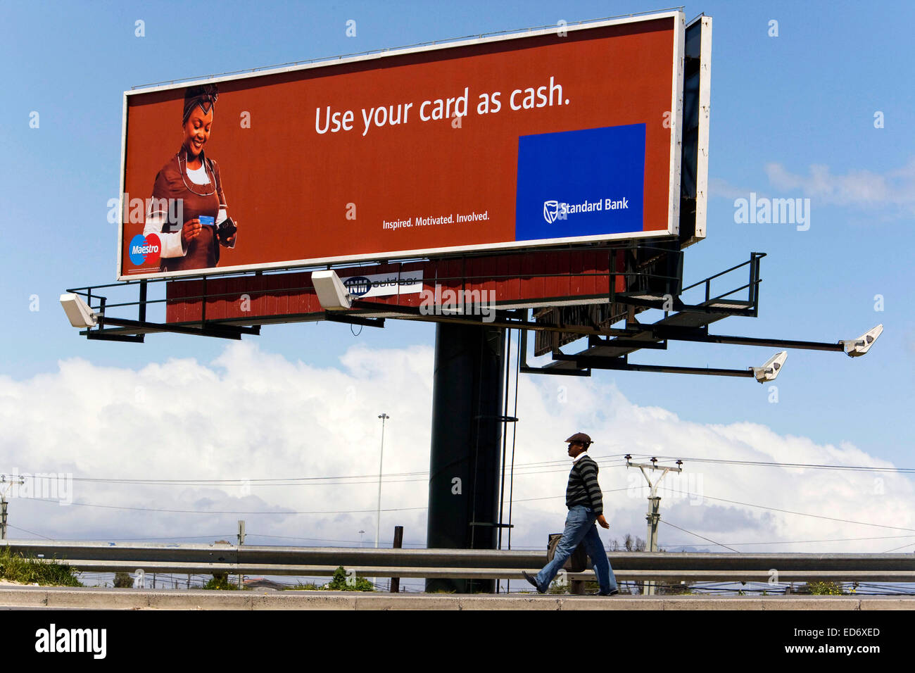 Advertising Standard Bank Cape Town Hi res Stock Photography And Images