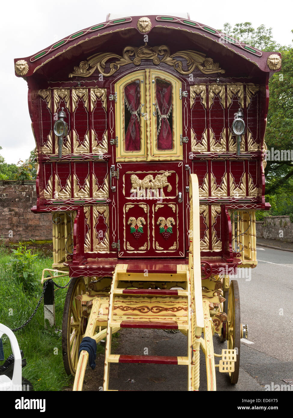 Detail gypsy caravan hi-res stock photography and images - Alamy