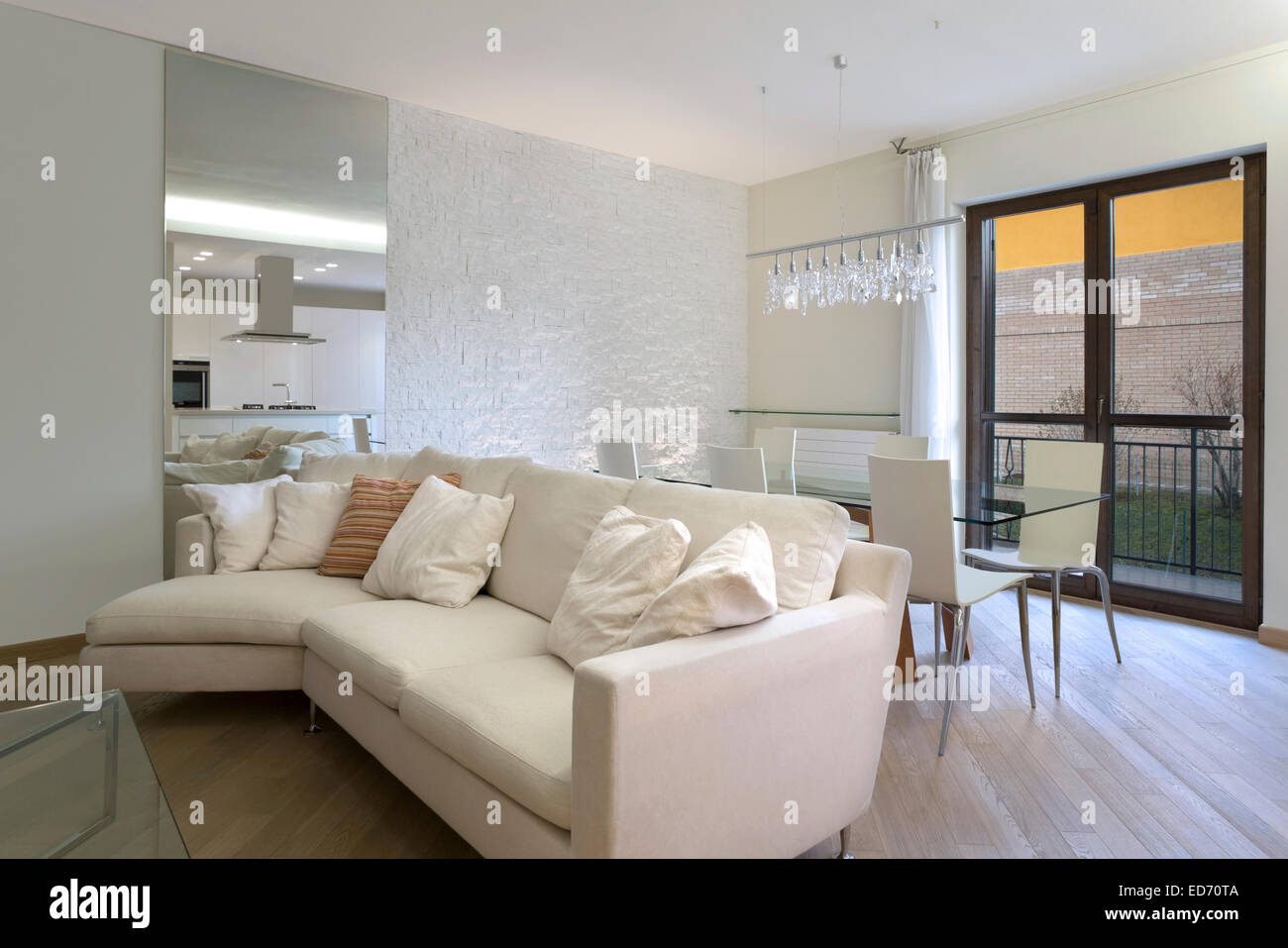 New interior design apartment, living room Stock Photo Alamy
