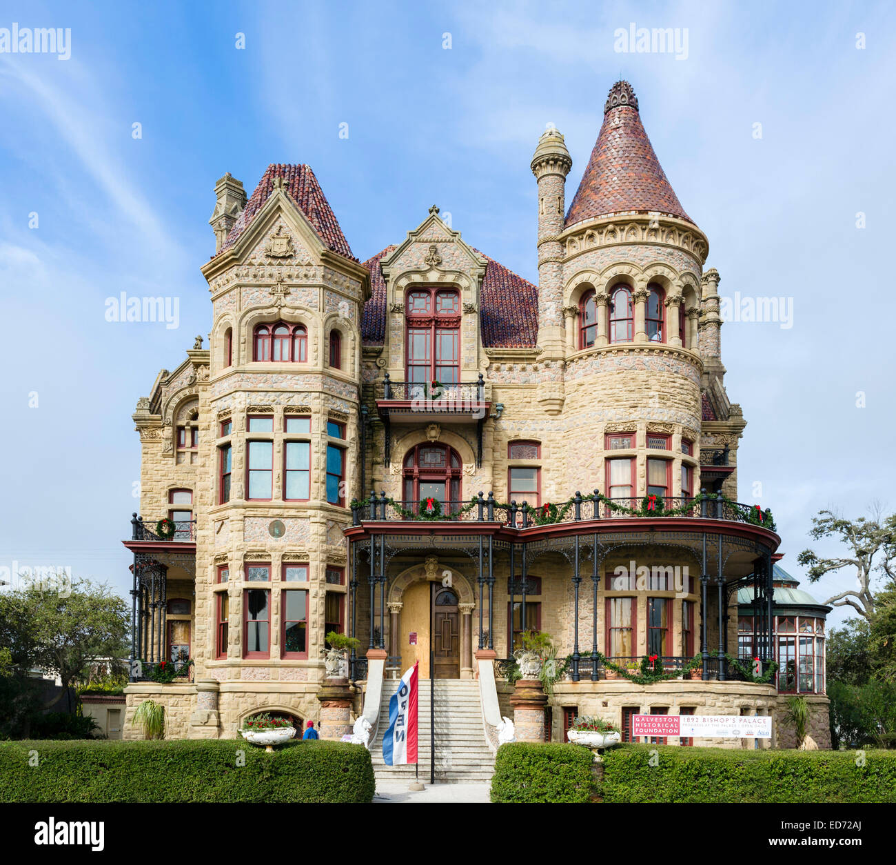 The Palace or Gresham's Castle, an old Victorian style Stock