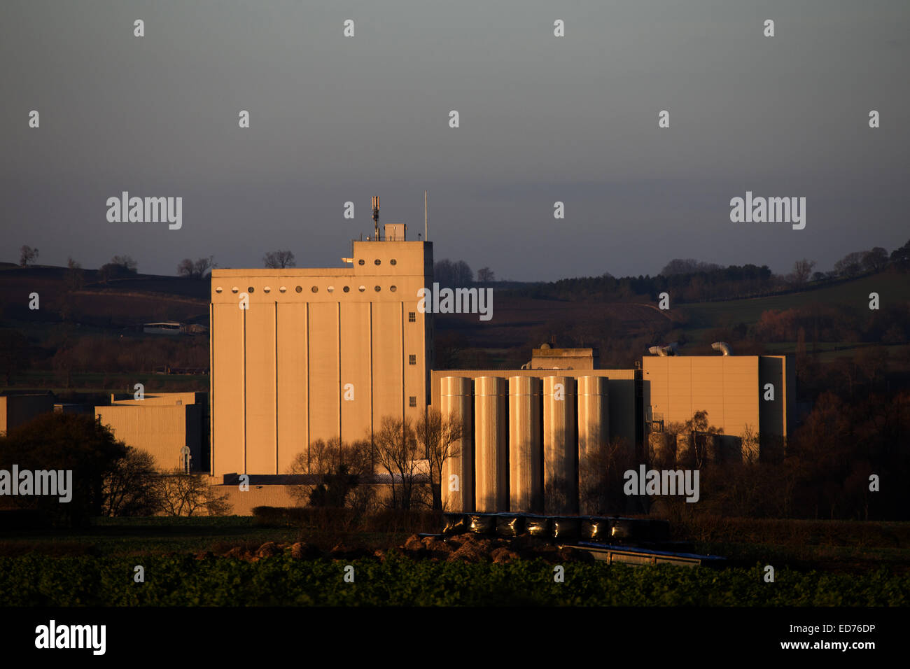 Heygates Flour Mill, Bugbrooke, Northamptonshire Stock Photo Alamy