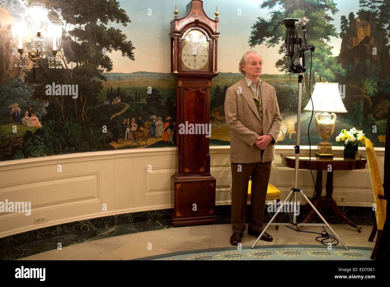 The white house family theater room hires stock photography and images