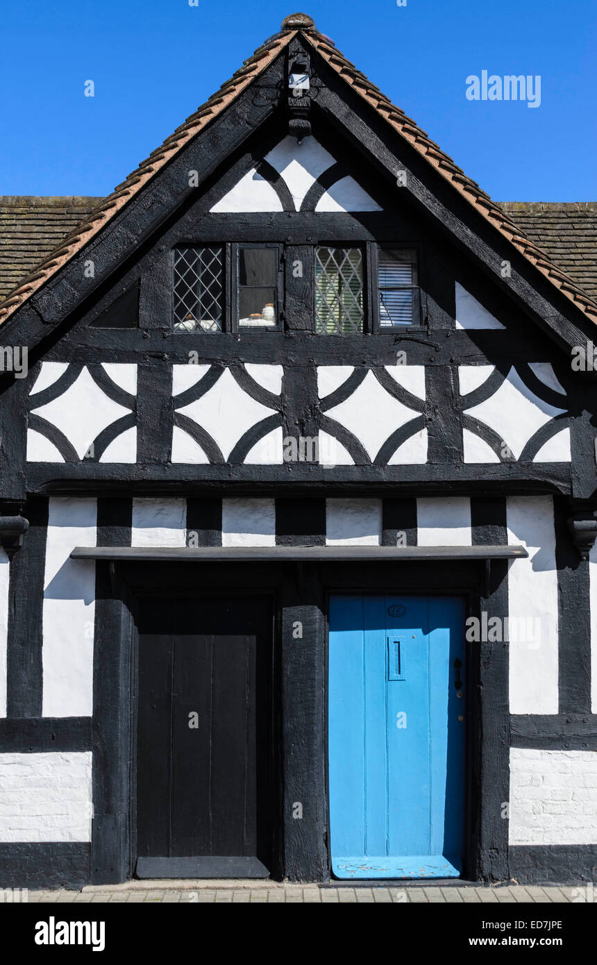 Aubrey's Almshouses Hereford UK founded in 1630 Stock Photo