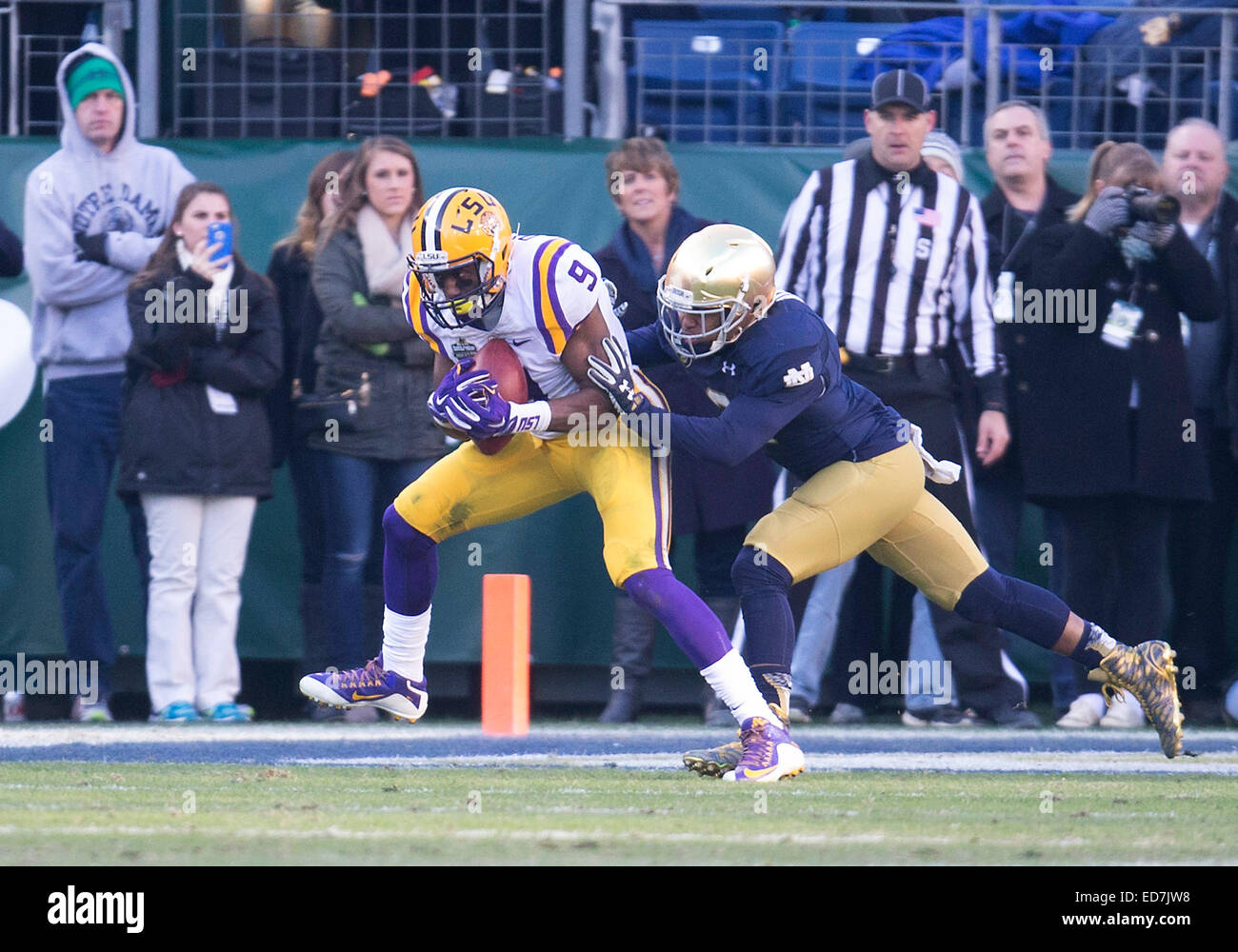 Nashville, Tennessee, USA. 30th Dec, 2014. LSU wide receiver Trey Quinn ...