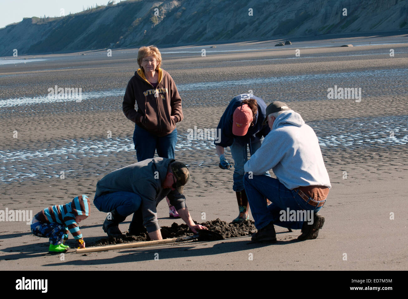 Clam Digging Alaska 2025 Dorothy Nash