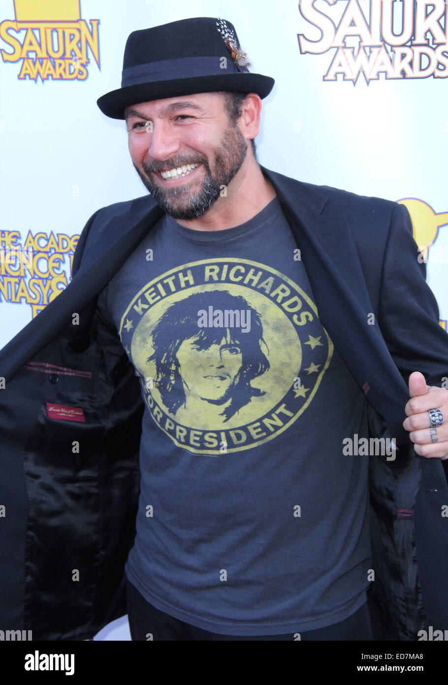 40th Annual Saturn Awards - Arrivals Featuring: Lombardo Boyar Where