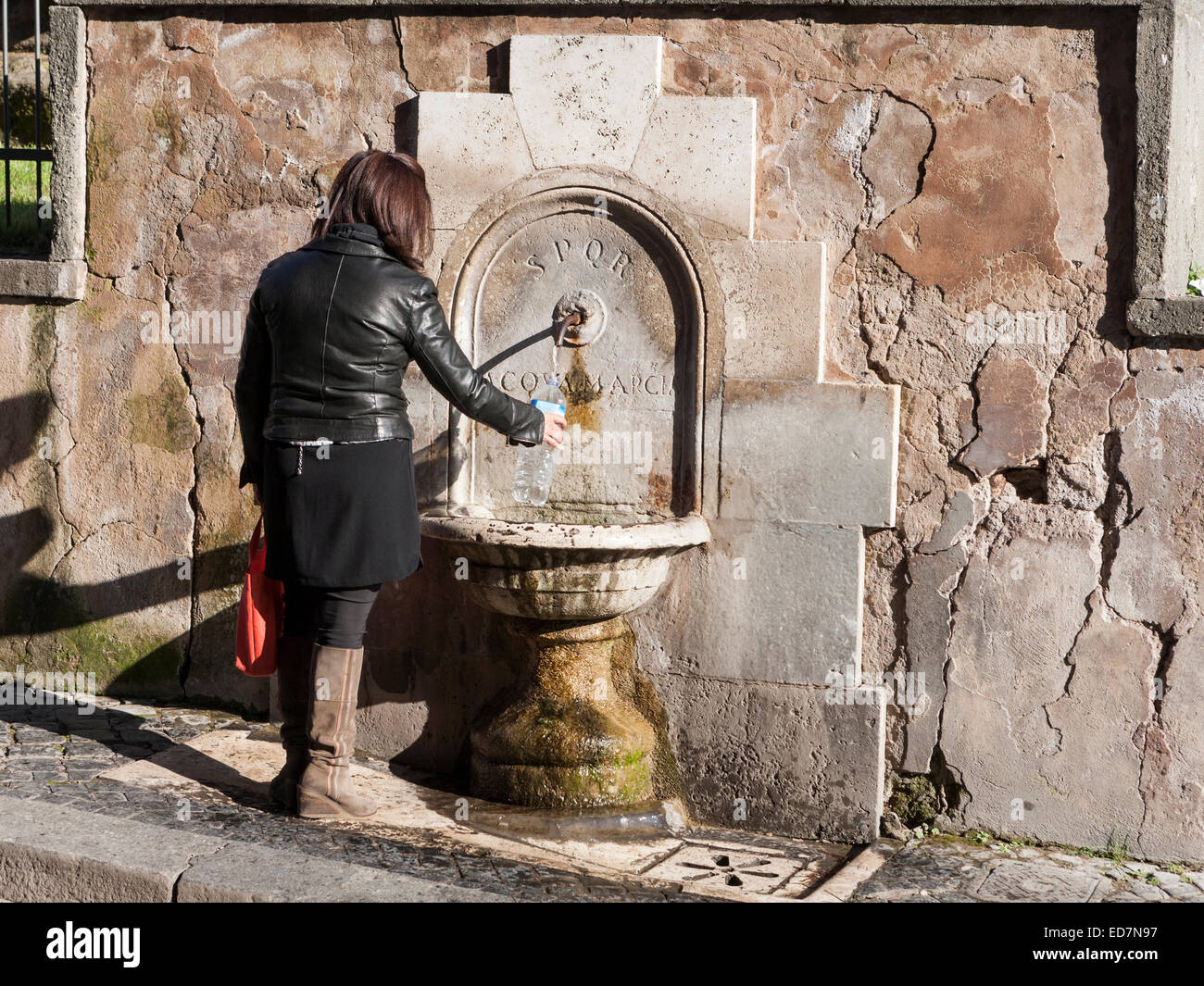 Tap Water Fountain Stock Photo Alamy