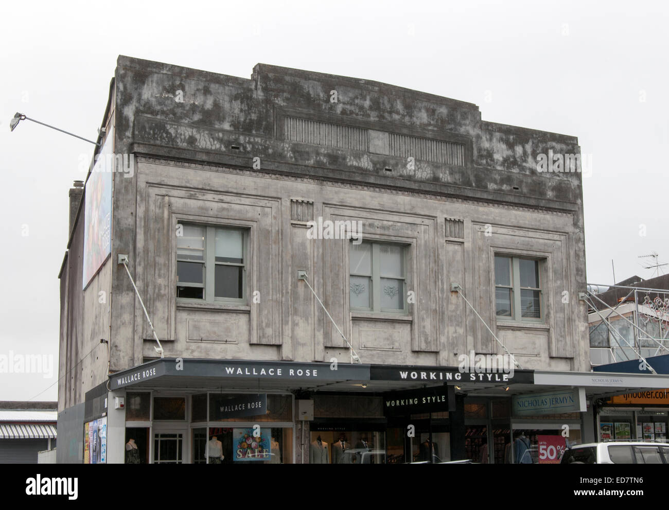 Ponsonby shop in Auckland Stock Photo Alamy