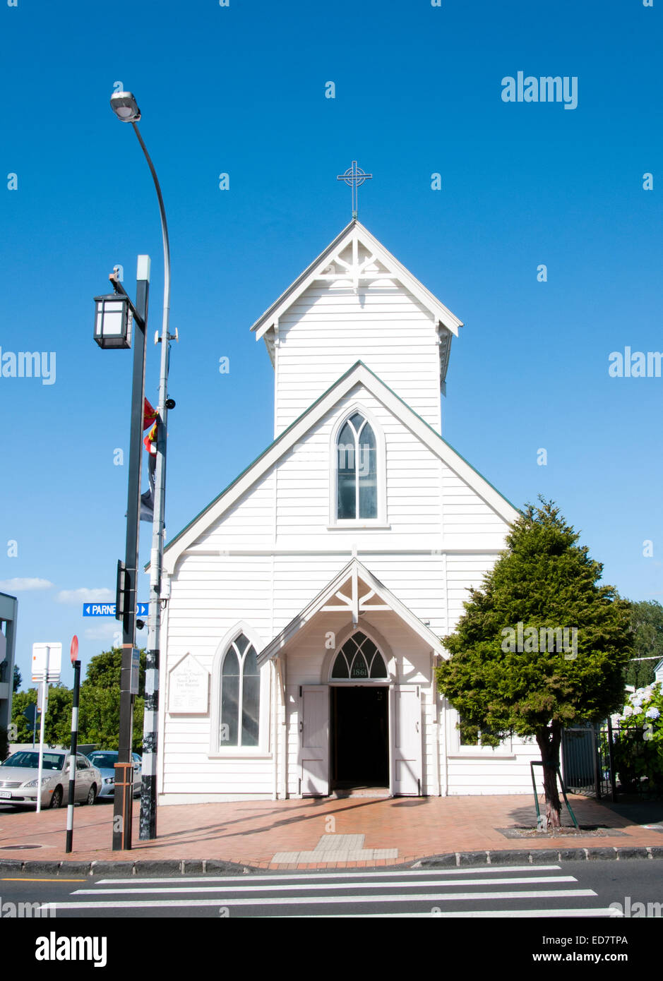Catholic Church of St John the Baptist, Parnell, Auckland Stock Photo