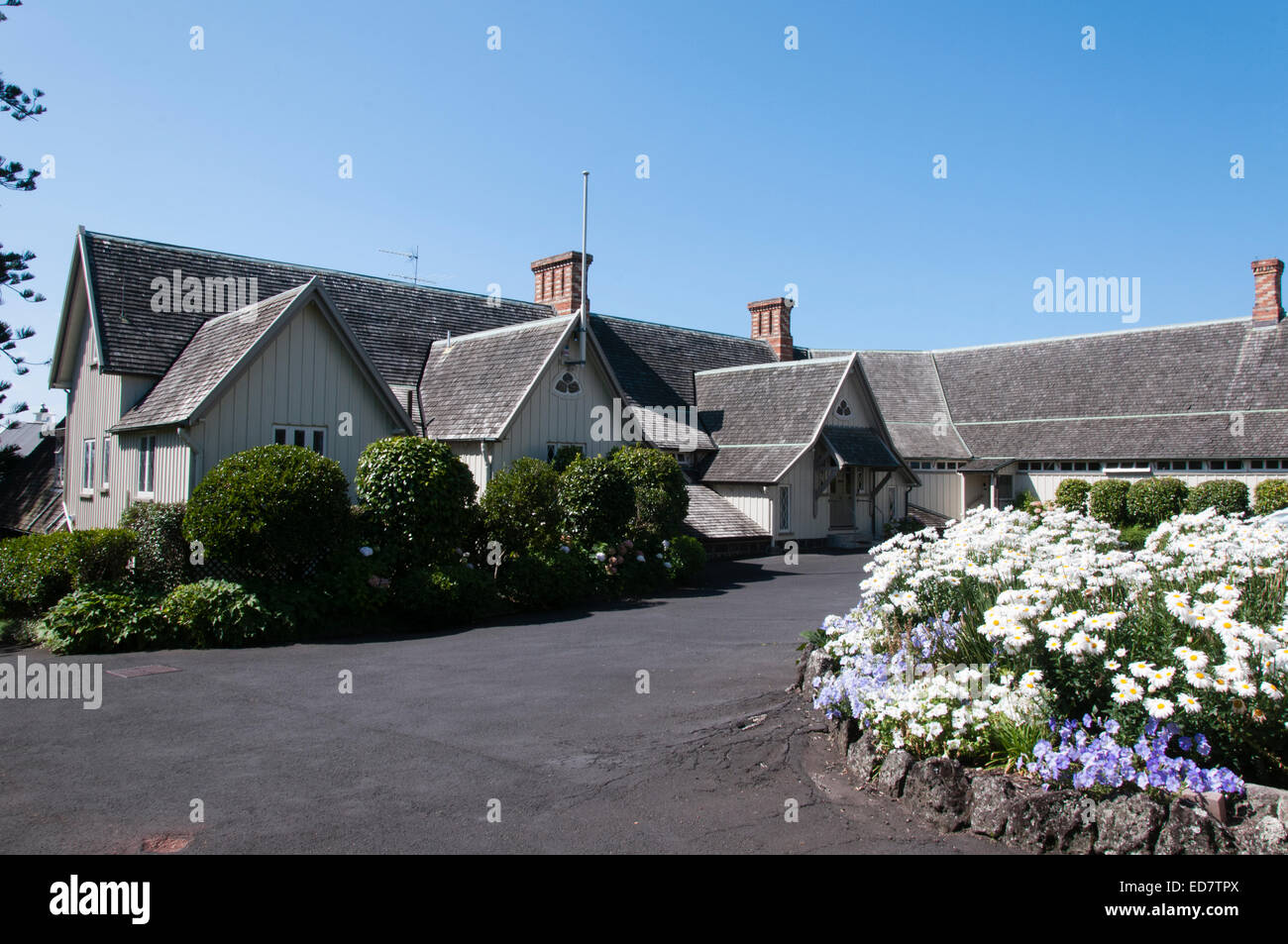 Private residence of the of Auckland Stock Photo Alamy