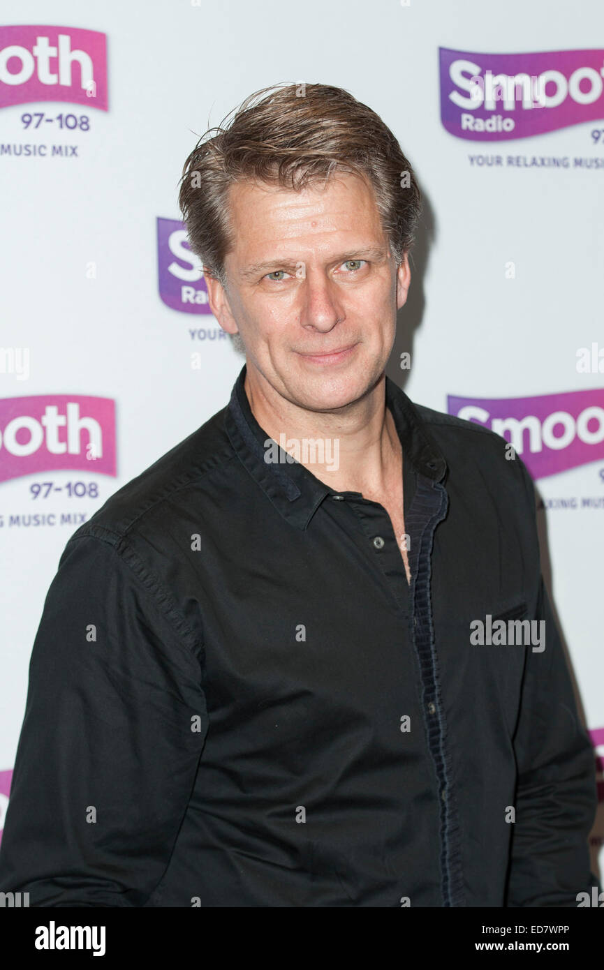 Ex tennis player and tv and radio presenter Andrew Castle at the launch of  Smooth Fm Radio Station Stock Photo - Alamy