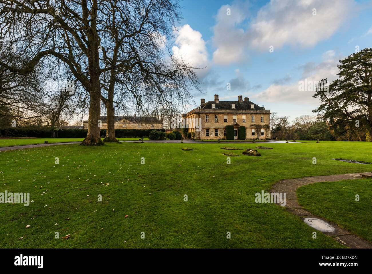 Babington House is a private members club in Somerset owned by Nick Jones, founder of Soho House. Stock Photo