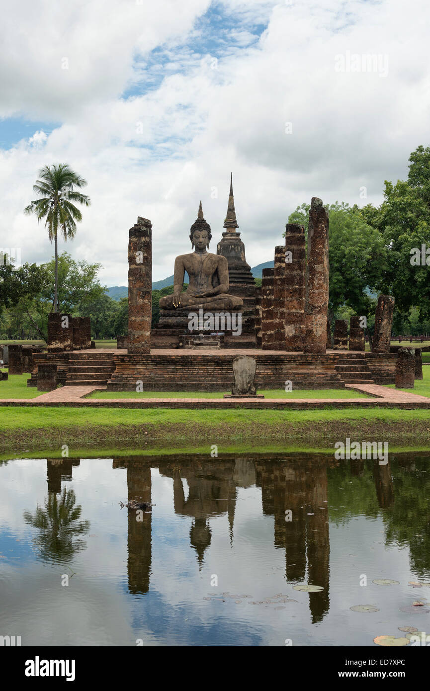 Sukhothai Historical Park in Sukhothai, Thailand Stock Photo