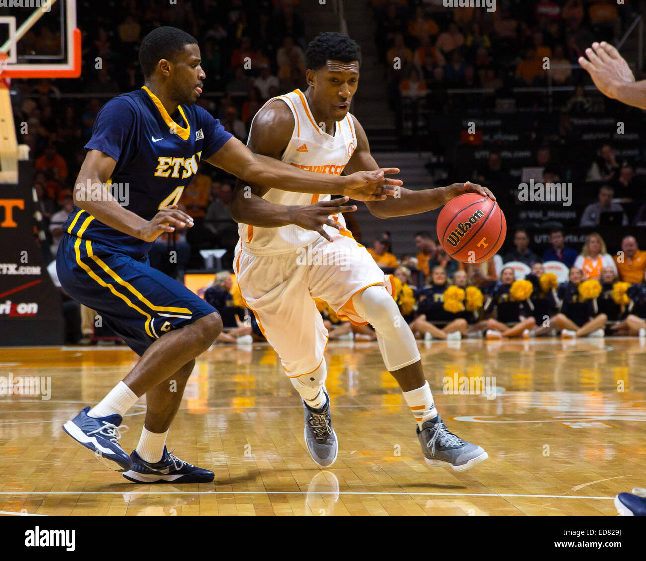 December 31, 2014: Josh Richardson #1 of the Tennessee Volunteers ...
