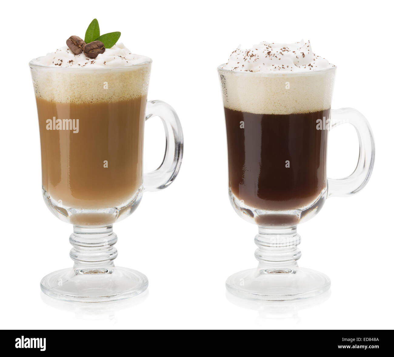 cup of coffee isolated on white background Stock Photo - Alamy