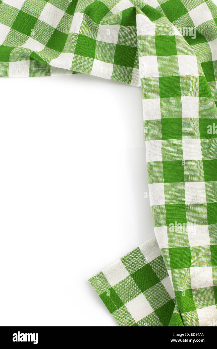 cloth napkin isolated on white background Stock Photo - Alamy