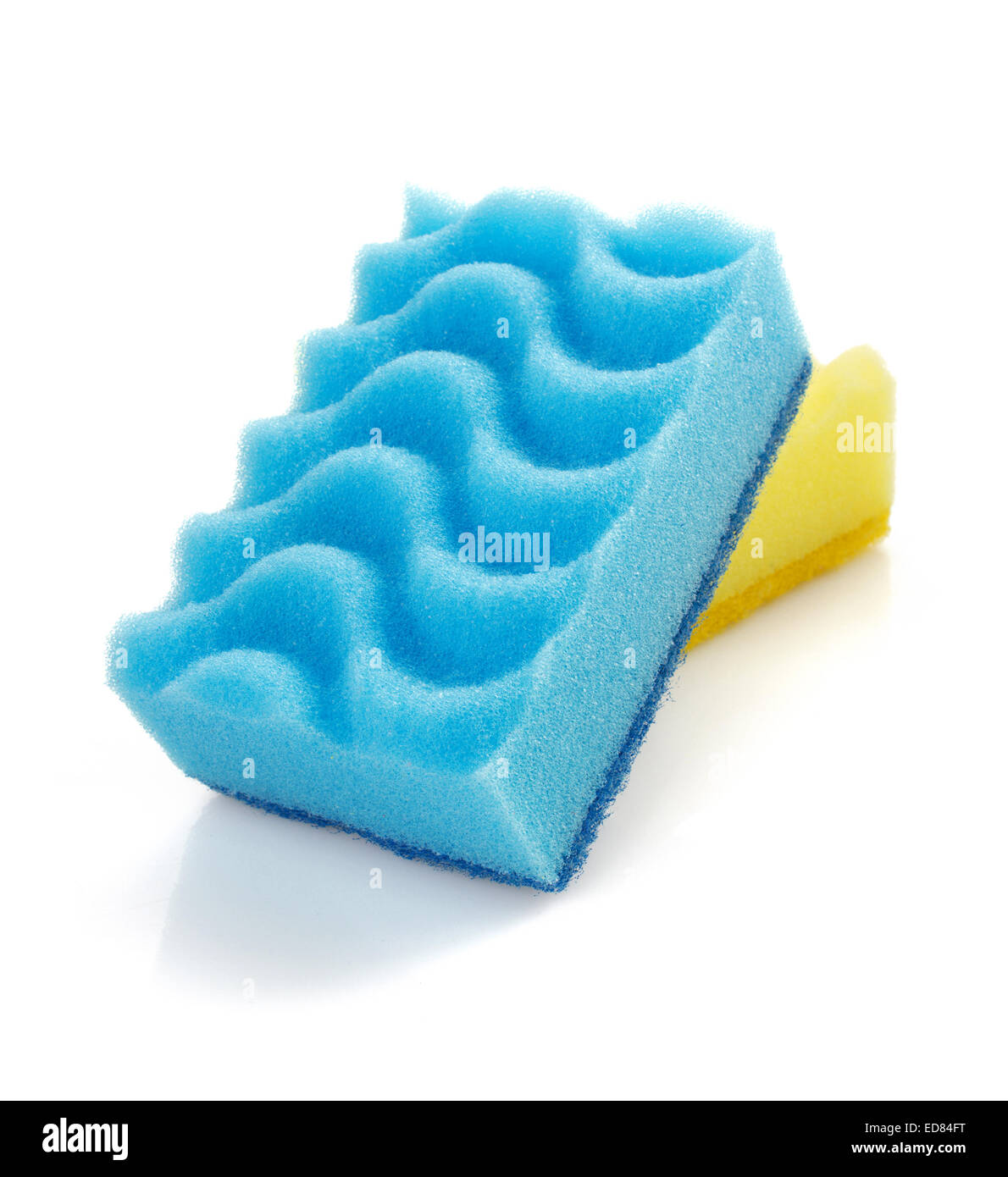 cleaning sponge isolated on white background Stock Photo - Alamy