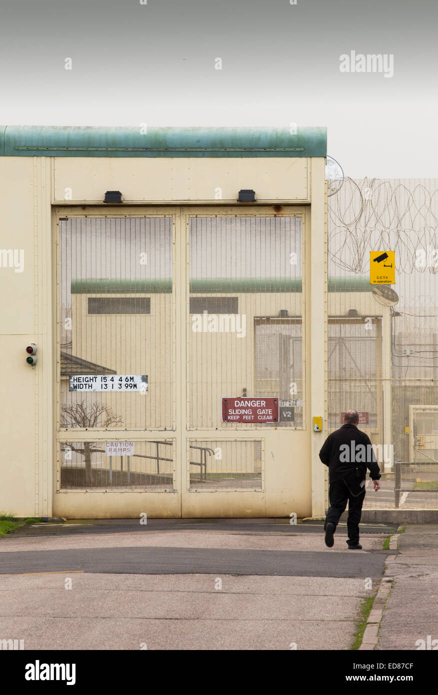 Prison uk guard hires stock photography and images Alamy