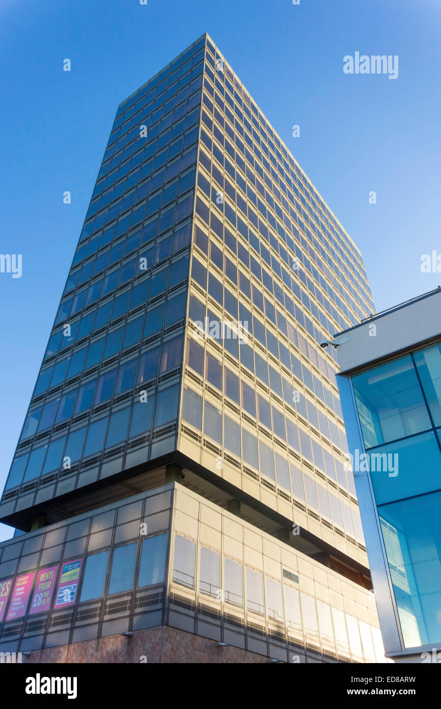 CNE or Centre North East a prestigious Office Block on Albert Road in Middlesbrough Cleveland UK Stock Photo