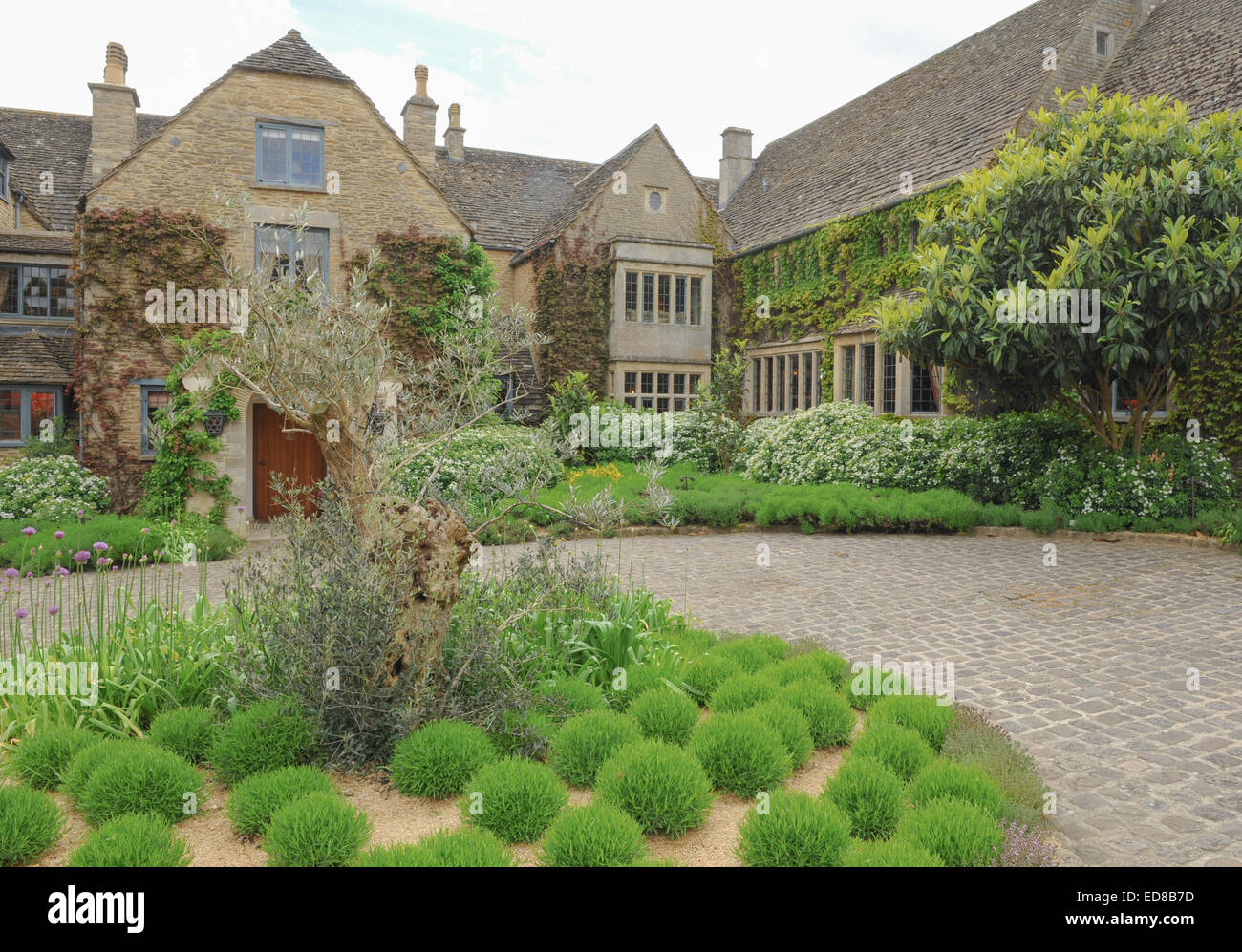 The Courtyard Entrance at Whatley Manor in The Cotswolds, near