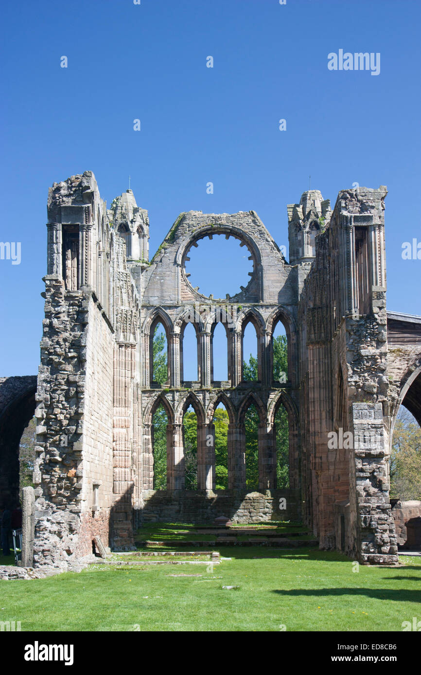 United Kingdom, Scotland, Elgin, Elgin Cathedral ruins Stock Photo