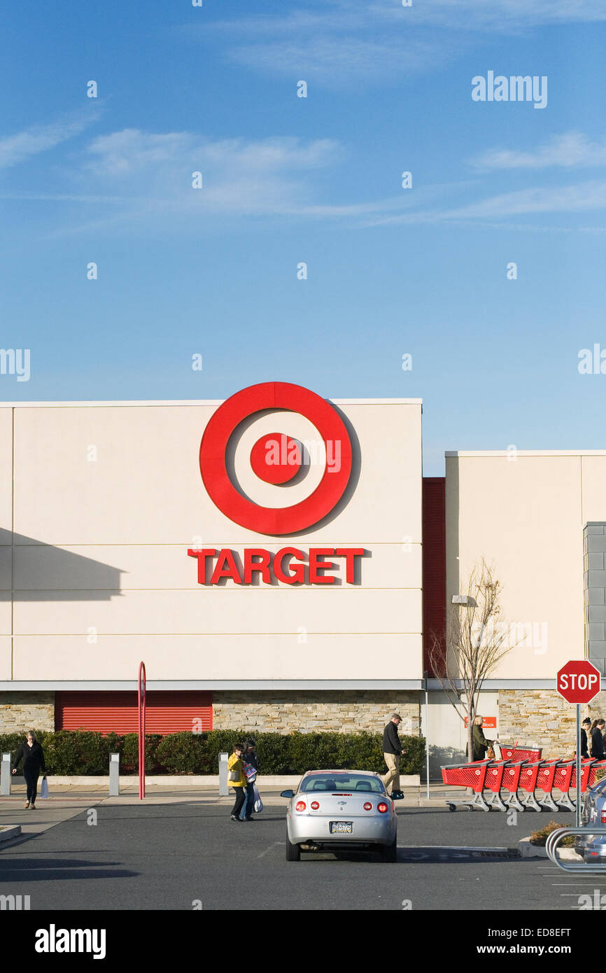 Target US retail store sign. Stock Photo