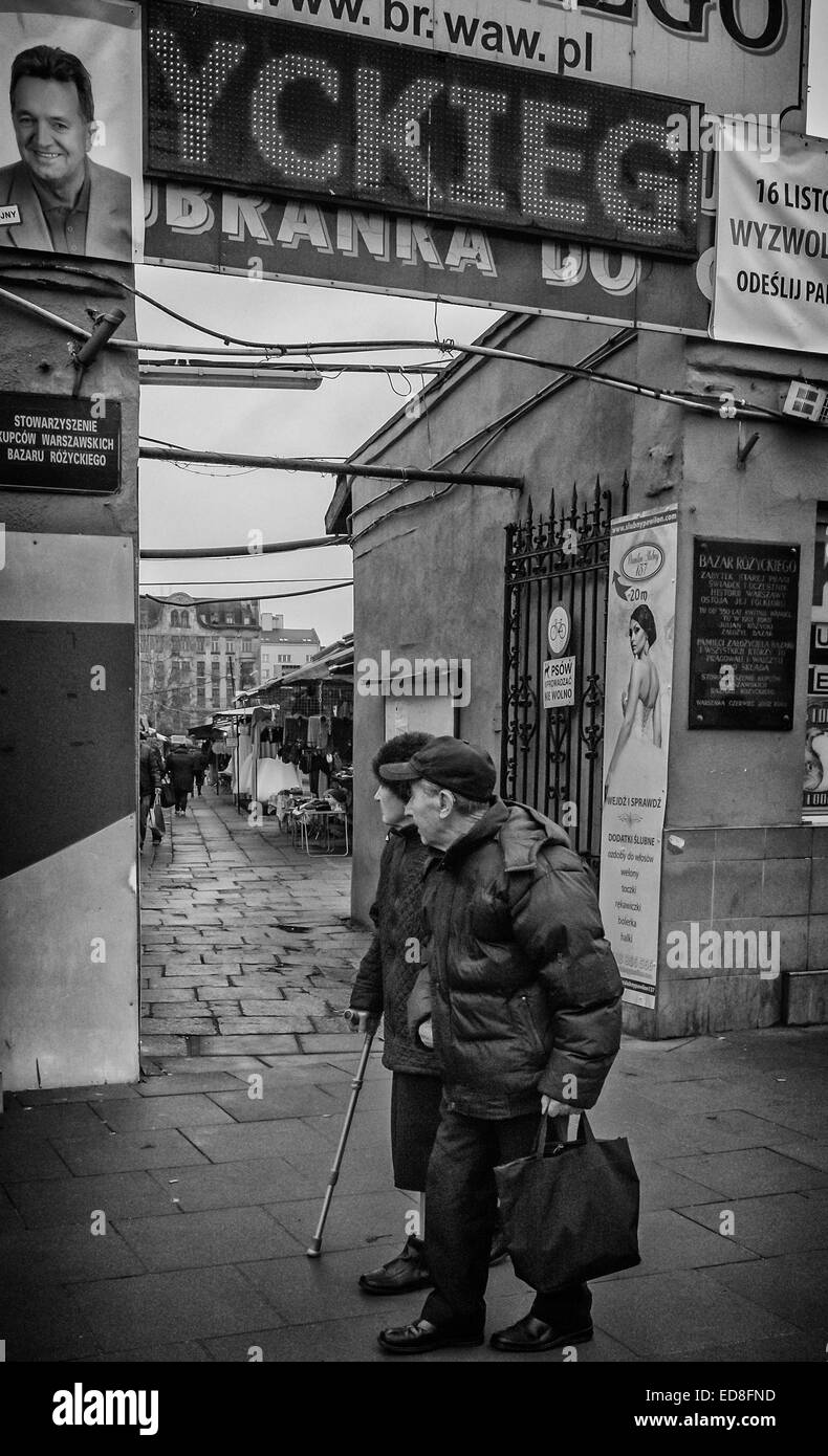 Old couple Black and White Stock Photos & Images - Alamy