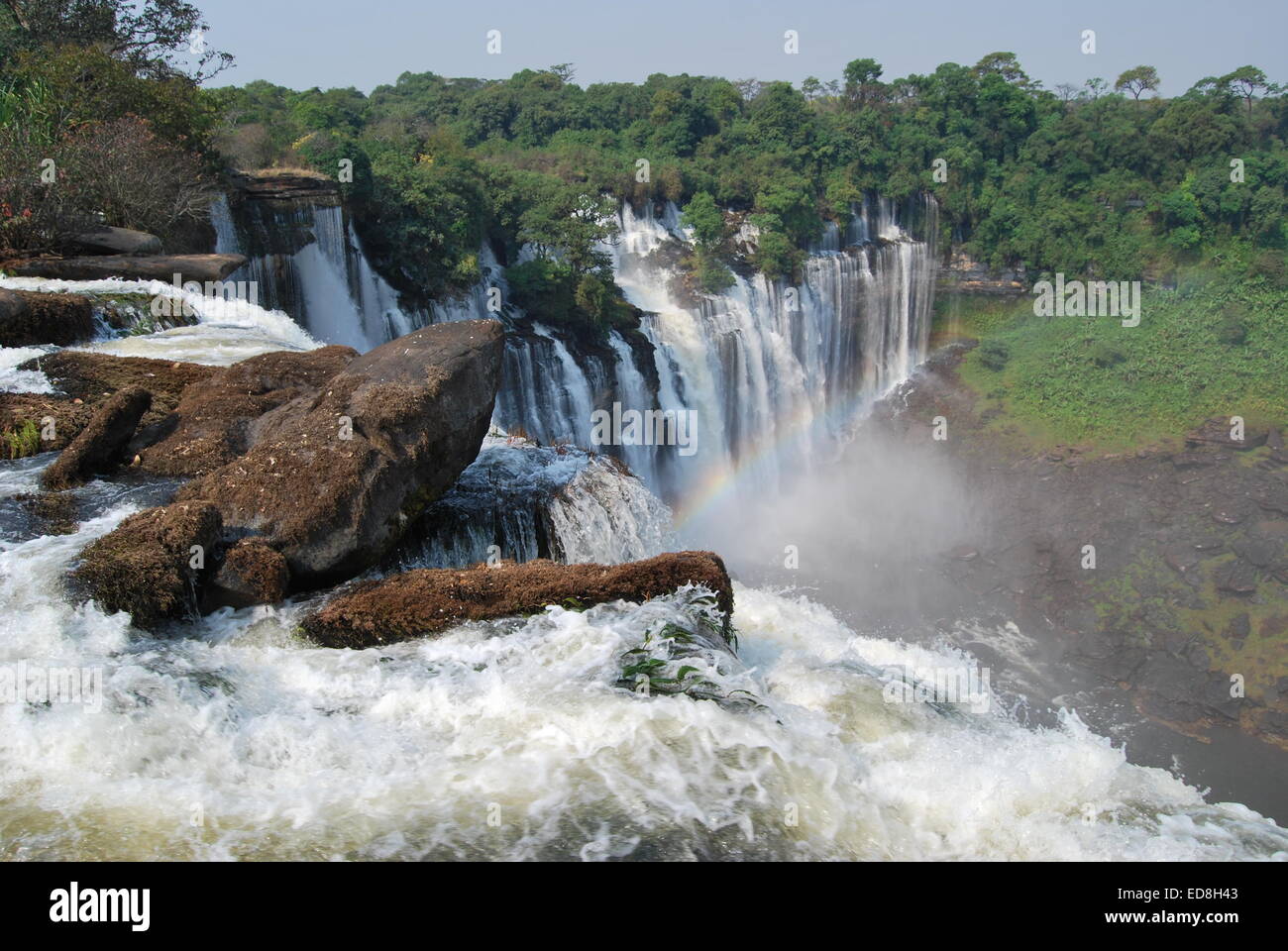 Kalandula Falls, Angola Stock Photo - Alamy