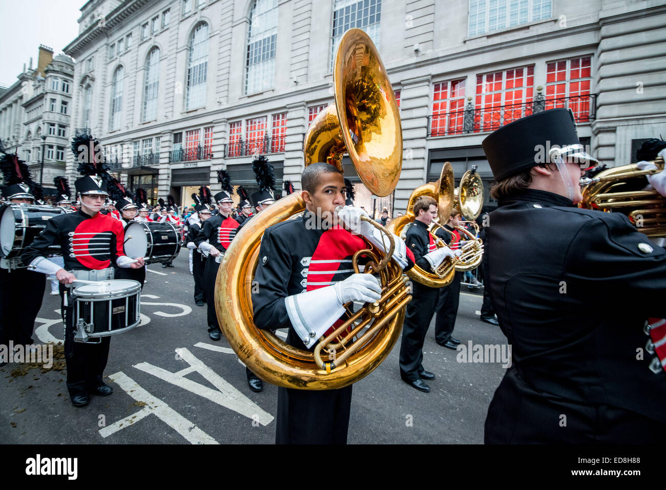 London's New Year's Day parade Stock Photo Alamy