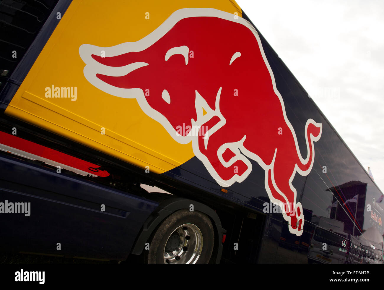 Red Bull F1 Team Truck High Resolution Stock Photography And Images Alamy