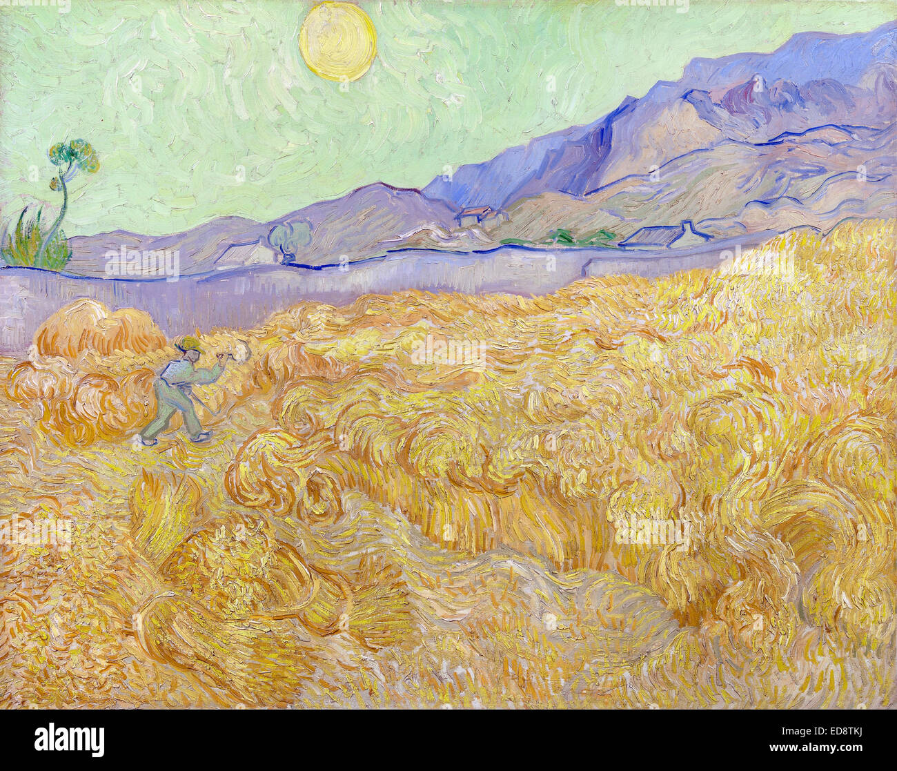 Vincent van gogh reaper hi-res stock photography and images