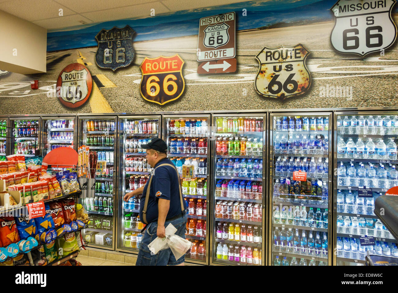 Illinois,Midwest,McLean,historic highway Route 66,US 66,highway,Interstate 55,Dixie Truck Stop