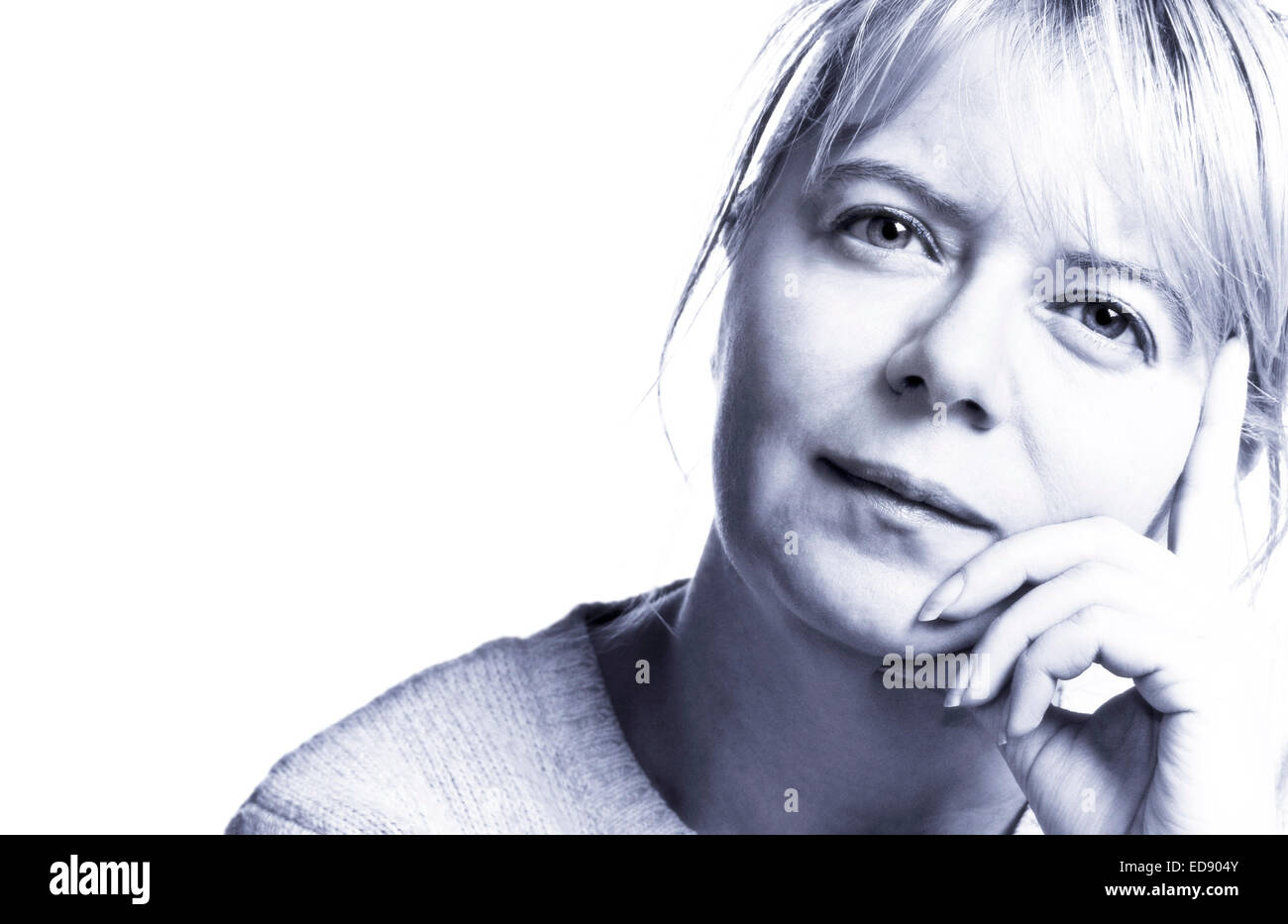 portrait of a successful woman in her early forties Stock Photo