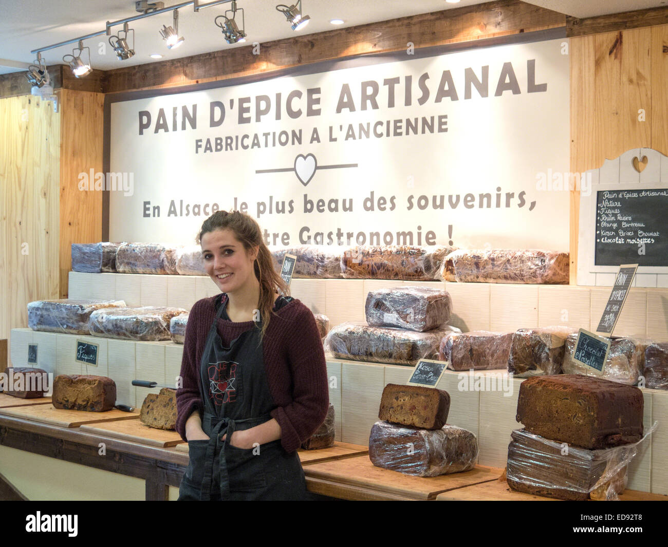 Alsace, Strasbourg Food Specialties Store Bread, Cakes, and Sweets Stock Photo Alamy
