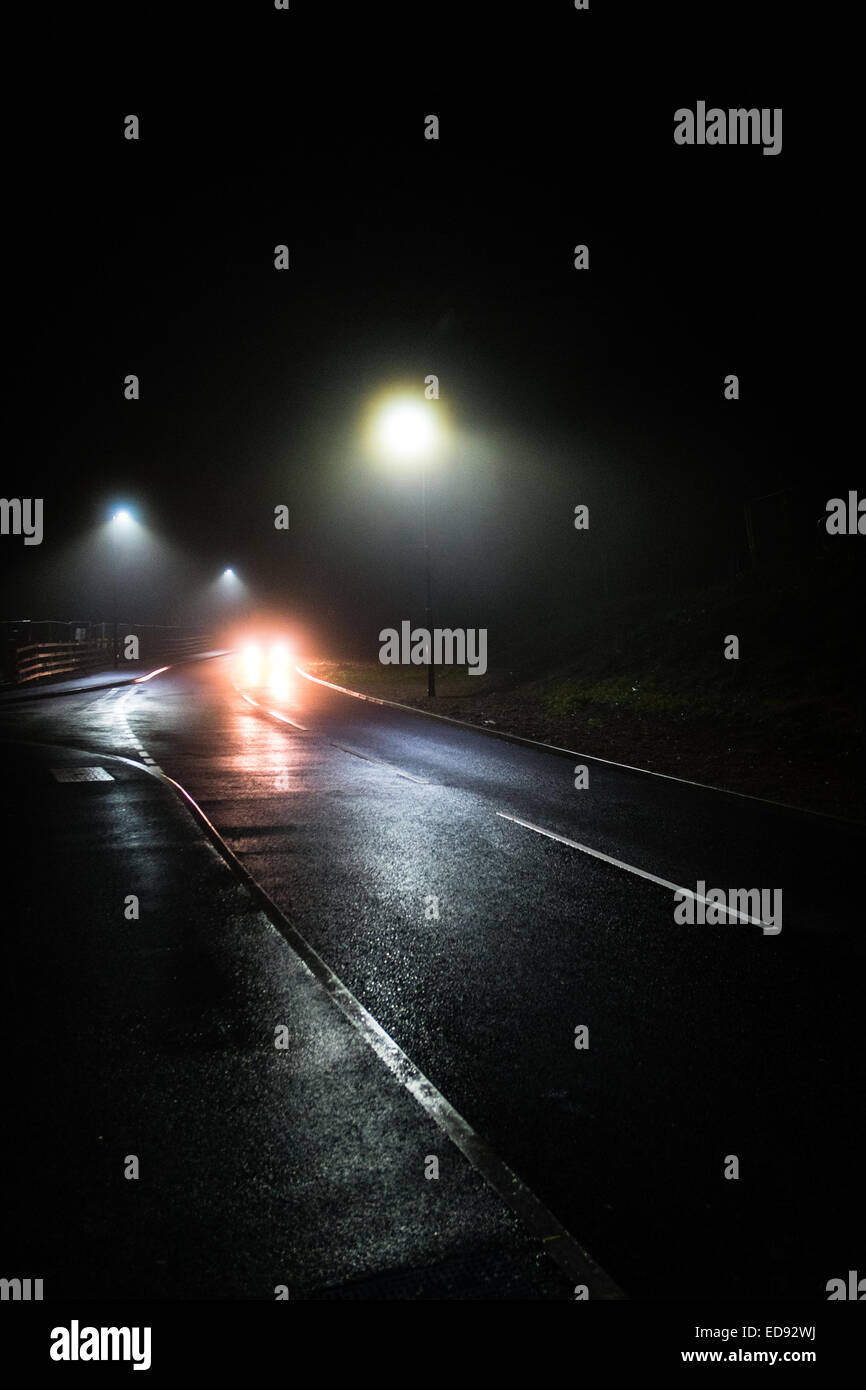 Car Headlights Night High Resolution Stock Photography and Images - Alamy